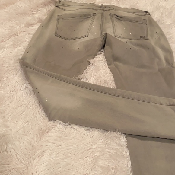 Express once worn splash painted leggings. No flaws. - Picture 7 of 9